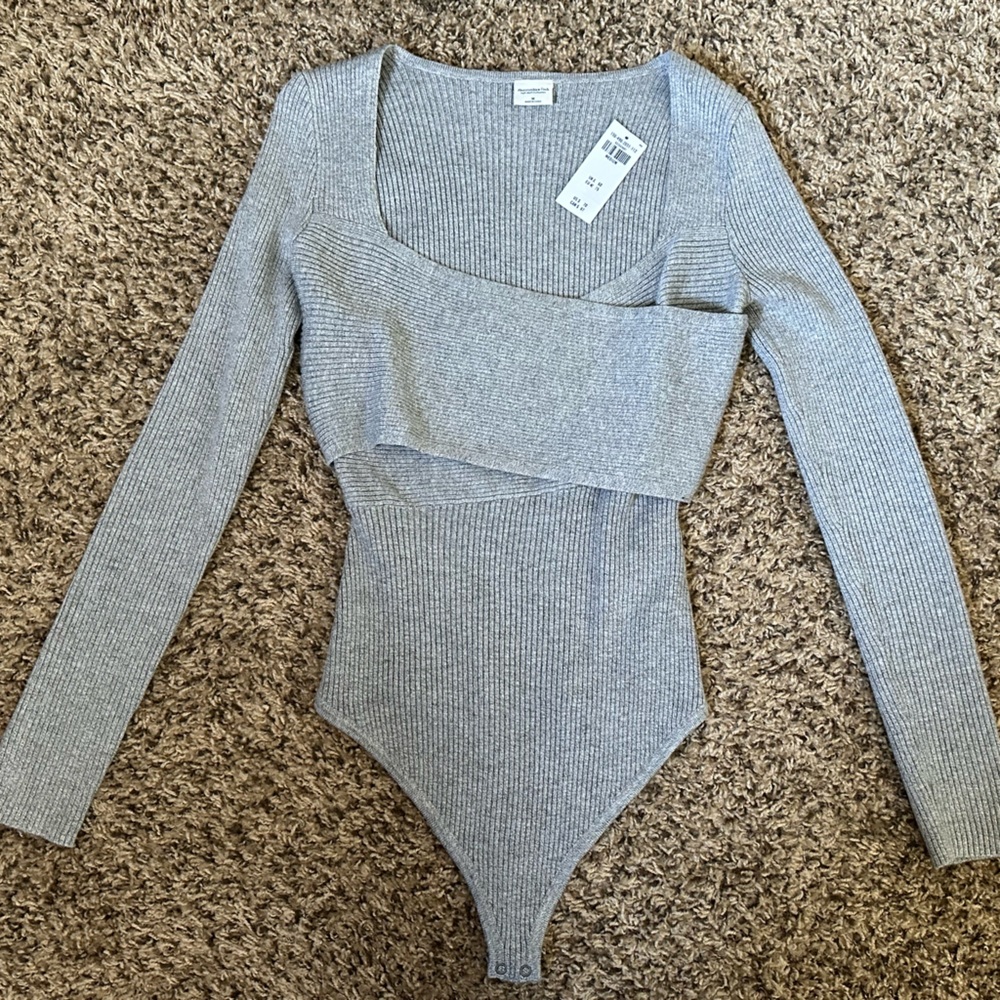 Abercrombie Faux Wrap Bodysuit